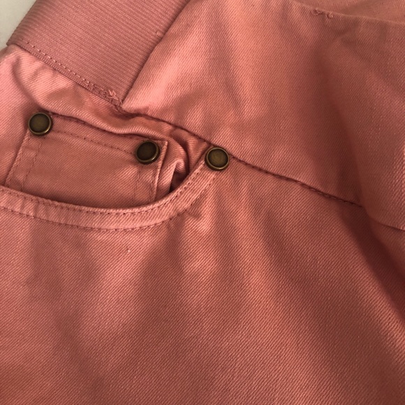 Woman Within Jean Petite Bootcut Smooth Waist Rose 5 Pickey w mock zip stretch - Picture 4 of 12